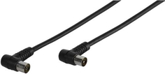 Антенный кабель Vivanco 48/20 30WB (M) - (F), 3 м, черный (48039)