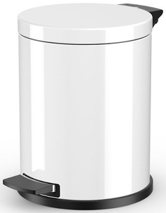 Контейнер для мусора Hailo Solid M, 12 л, белый (0514-089)