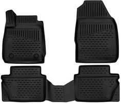 Коврики в салон FORMAT 3D Ford Fiesta, 2015+, 4 шт (3D1658210k)