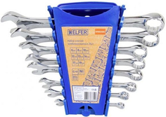 Набор ключей Helfer комбинированных, 8 шт, 6-19 мм, держатель (HF002506)