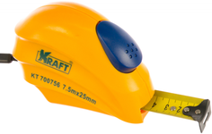 Рулетка Kraft Master, 7,5 м/25 мм, с автофиксацией (KT 700756)