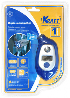 Манометр автомобильный Kraft цифровой (KT 830004)