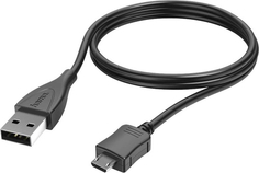 Кабель Hama USB-A micro, USB-B, 1 м Black (00173891)