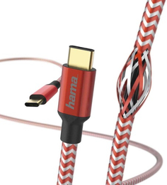 Кабель Hama USB Type-C, 1,5 м Red (00183289)