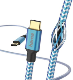 Кабель Hama USB Type-C, 1,5 м Blue (00183288)