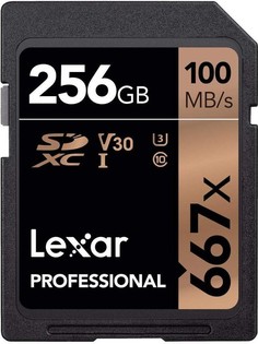 Карта памяти Lexar Professional SDXC 256Гб