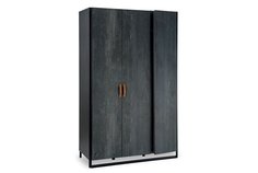 Шкаф 3-дверный Dark Metal Cilek