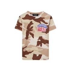 Хлопковая футболка Dsquared2