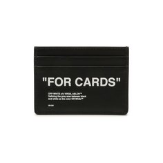 Кожаный футляр для кредитных карт Off-White