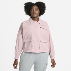 Женская куртка Nike Sportswear Swoosh (большие размеры)