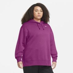 Женская флисовая худи Nike Sportswear (большие размеры)