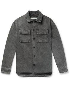 Джинсовая рубашка Off White