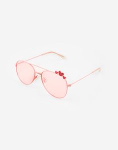 Розовые солнцезащитные очки для девочки Gloria Jeans
