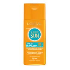 Солнцезащитное молочко LOreal Paris Sublime Sun Загар и Защита SPF15 200 мл