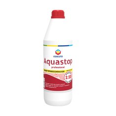 Грунтовка Eskaro Aquastop Professional концентрат, 1 л