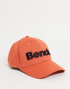 Оранжевая кепка с большим логотипом Bench-Оранжевый цвет