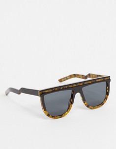 Разноцветные солнцезащитные очки Spitfire Cut Two-Черный