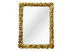 Настенное зеркало фолд голд (object desire) золотой 77x102x4 см.