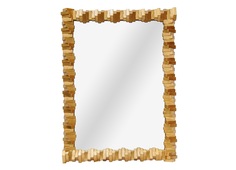Настенное зеркало штерн (object desire) золотой 92x122x5 см.