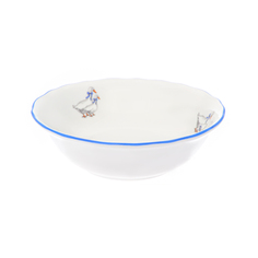 Набор салатников гуси (dubi) белый