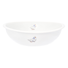 Блюдо для запекания гуси (dubi) белый 21x18 см.