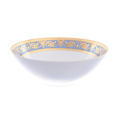 Салатник imperial blue gold (falkenporzellan) голубой