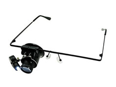 Лупа налобная Kromatech 20x 1 LED 23091b011