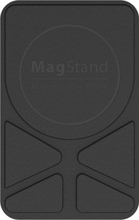 Аксессуар Магнитное крепление-подставка SwitchEasy MagStand Leather Stand для APPLE MagSafe Совместимо с APPLE iPhone 12/11 Black GS-103-158-221-11