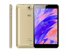 Планшет BQ 7000G Charm/T Gold (Unisoc SC7731E 1.3GHz/1024Mb/16Gb/Wi-Fi/3G/Bluetooth/GPS/Cam/7.0/1024x600/Android)