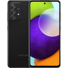 Смартфон Samsung Galaxy A52 128 ГБ чёрный