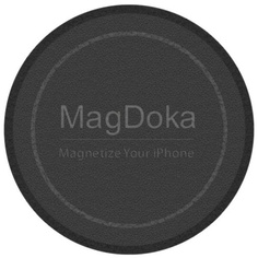 Магнитная накладка SwitchEasy MagDoka Mounting Disc для Apple iPhone 11/12, чёрный
