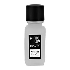 Матирующее верхнее покрытие для ногтей BEAUTY matt top coat Pink UP