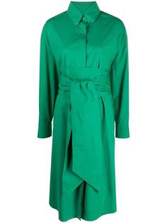 Alexandre Vauthier платье-рубашка с завязками