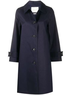 Mackintosh однобортное пальто BANTON