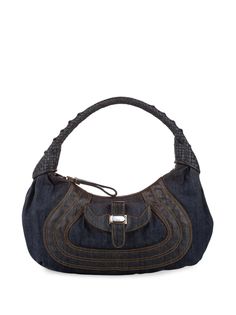 Fendi Pre-Owned джинсовая сумка на плечо Spy