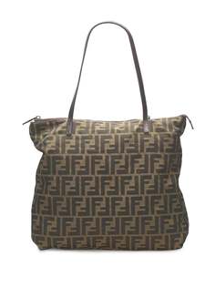 Fendi Pre-Owned сумка на плечо с узором Zucca