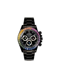 MAD Paris кастомизированные наручные часы Rolex Daytona Rainbow 40 мм