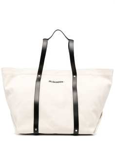Jil Sander дорожная сумка с логотипом