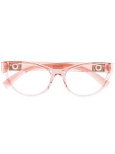 Versace Eyewear очки в оправе кошачий глаз