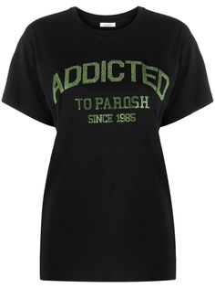 P.A.R.O.S.H. футболка с надписью