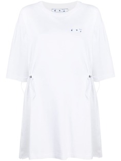 Off-White платье-футболка с логотипом Arrows