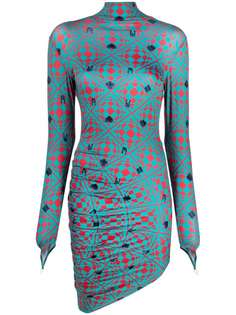 Maisie Wilen приталенное платье с абстрактным принтом