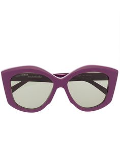 Balenciaga Eyewear солнцезащитные очки Power в оправе бабочка