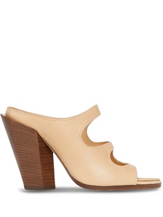 Burberry мюли с вырезами