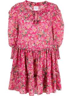 Misa Los Angeles платье мини Maya с цветочным принтом