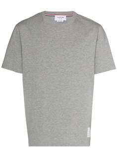 Thom Browne футболка с короткими рукавами и нашивкой-логотипом