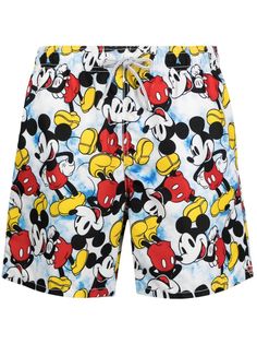 Mc2 Saint Barth плавки-шорты с принтом Mickey Mouse