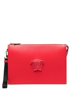 Versace клатч с декором Medusa
