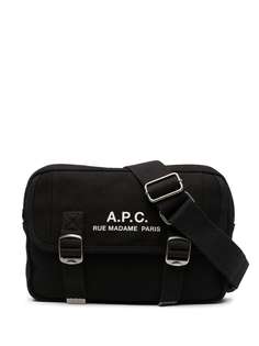 A.P.C. поясная сумка с логотипом