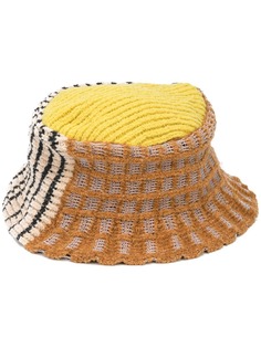Eckhaus Latta шляпа с контрастными вставками